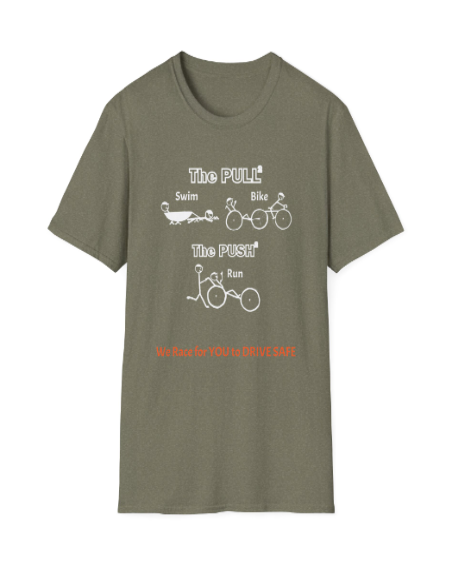 The Push The Pull unisex soft-style t-shirt- SuperMI