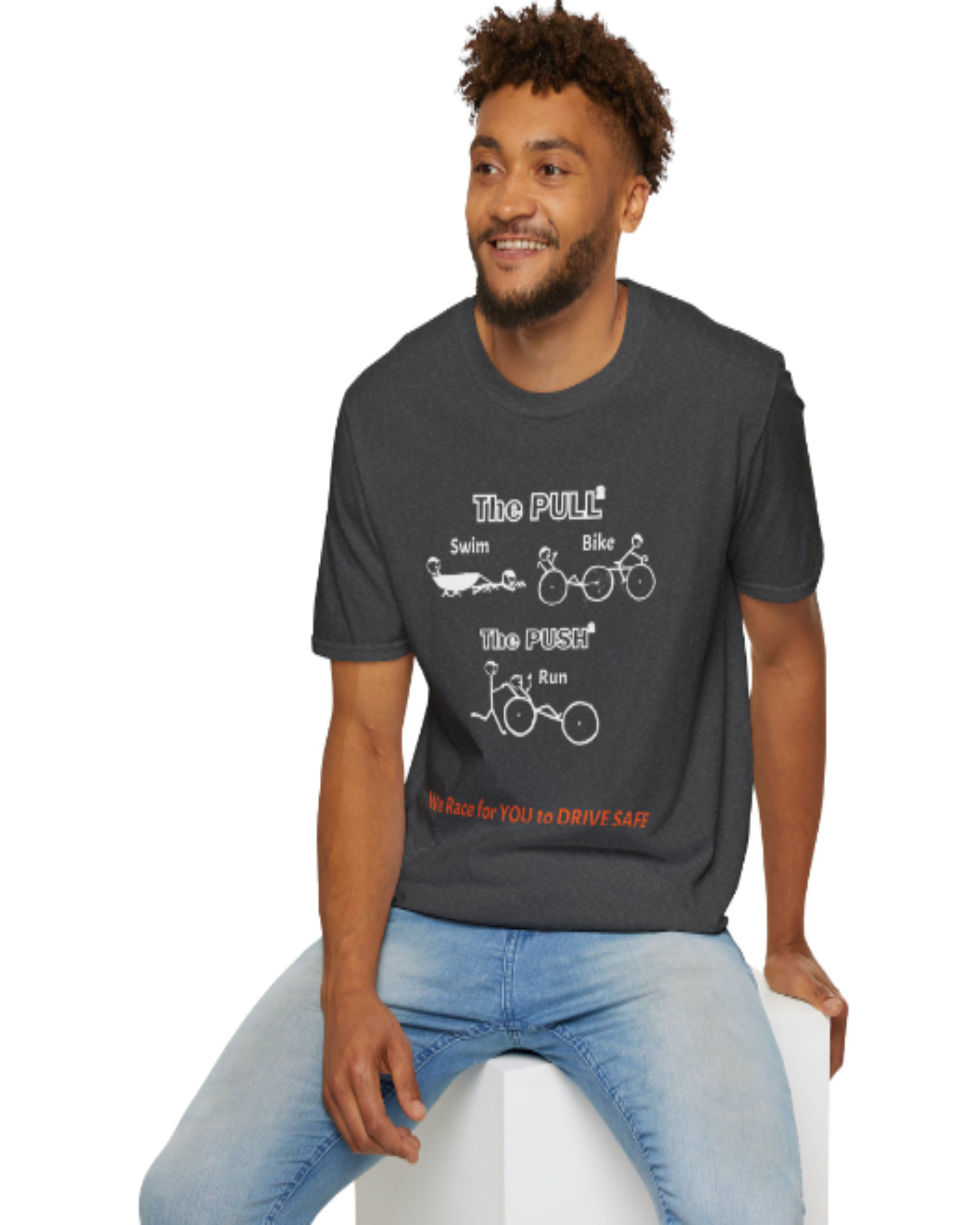 The Push The Pull unisex soft-style t-shirt- SuperMI