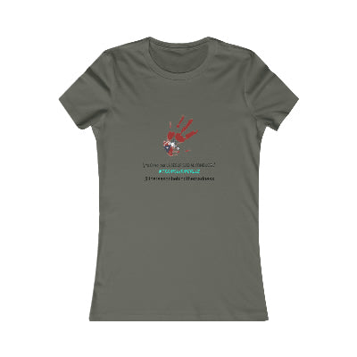 Team SummerLiz Handprint Women's Favorite Tee- SuperMi