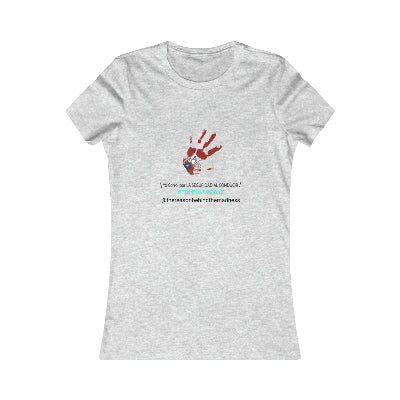Team SummerLiz Handprint Women's Favorite Tee- SuperMi