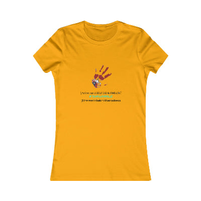 Team SummerLiz Handprint Women's Favorite Tee- SuperMi