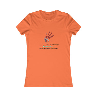 Team SummerLiz Handprint Women's Favorite Tee- SuperMi