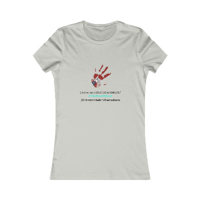 Team SummerLiz Handprint Women's Favorite Tee- SuperMi