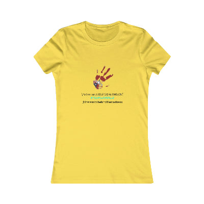 Team SummerLiz Handprint Women's Favorite Tee- SuperMi