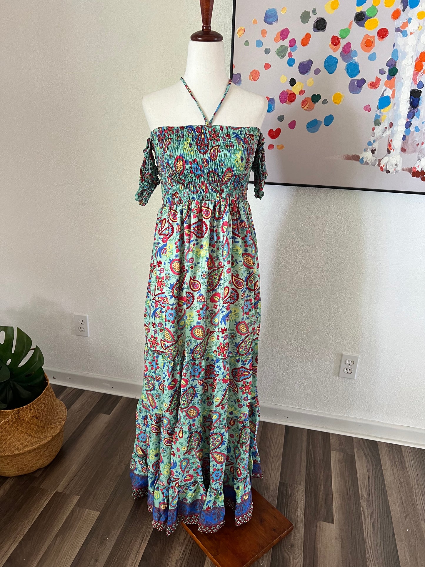 Valencia Off The Shoulder Long Dress