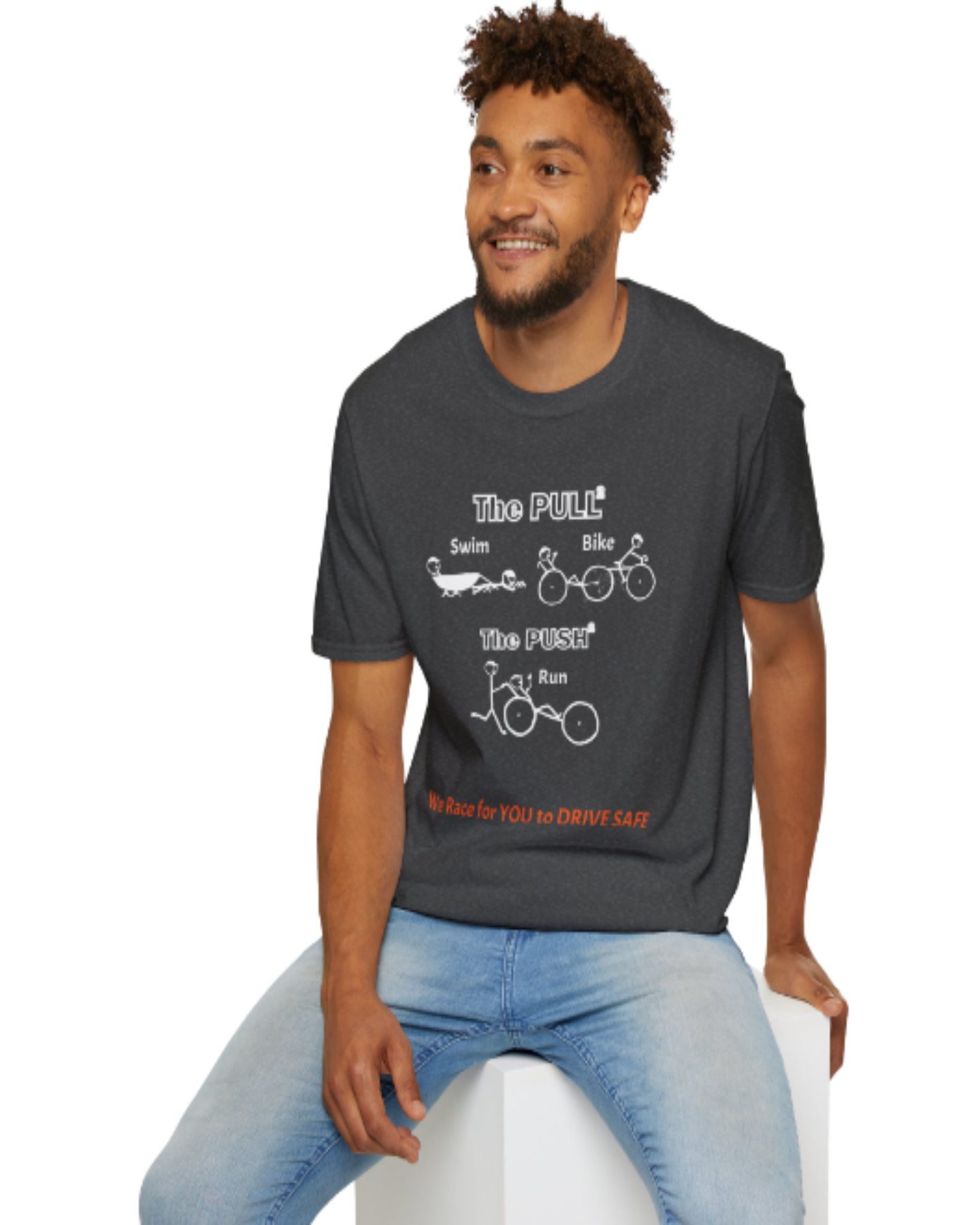 The Push The Pull  unisex soft-style t-shirt- SuperMI