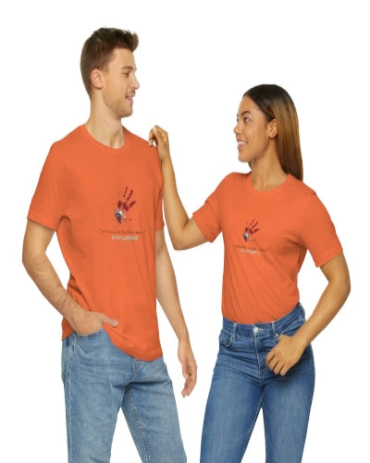 Team Summer Liz Handprint Unisex Jersey Short Sleeve Tee- SuperMi